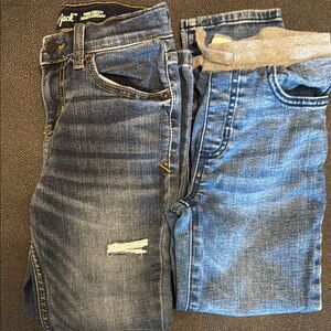 Tucker + Tate& Cat&Jack Blue Jeans  Slim and Joggers size 6